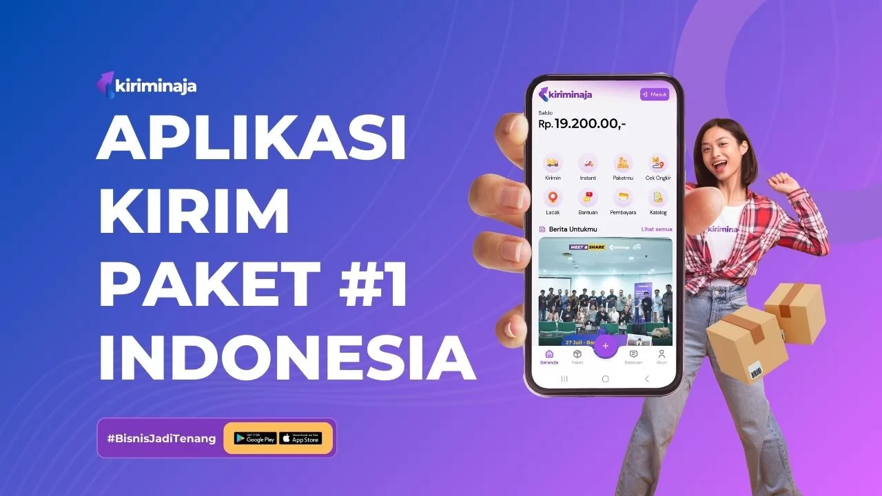 Aplikasi Kirim Paket #1 Indonesia