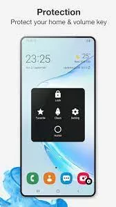 Ilustrasi gambar easy touch atau assistive touch pada oppo a37