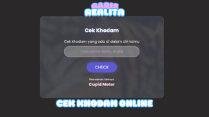 CEK KHODAM ONLINE