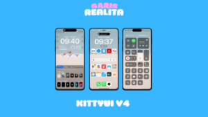 Kittyui v4 Theme HyperOS dan MIUI Tampilan iPhone